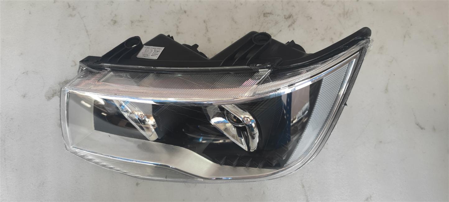 Передняя комбинация света в сборе, с левой стороны, с левой стороны руля, универсальная, 3C+Eмарка, без дневного ходового огня с электрической регулировкой, KS2-1