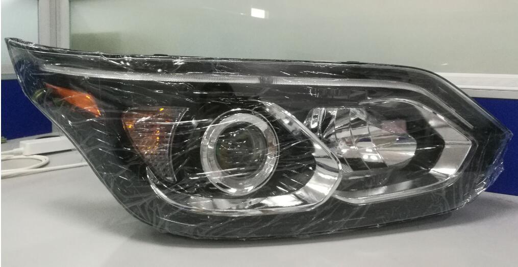 Combined headlight, QA1370, with dimming motor, 6901, right, 24V-1