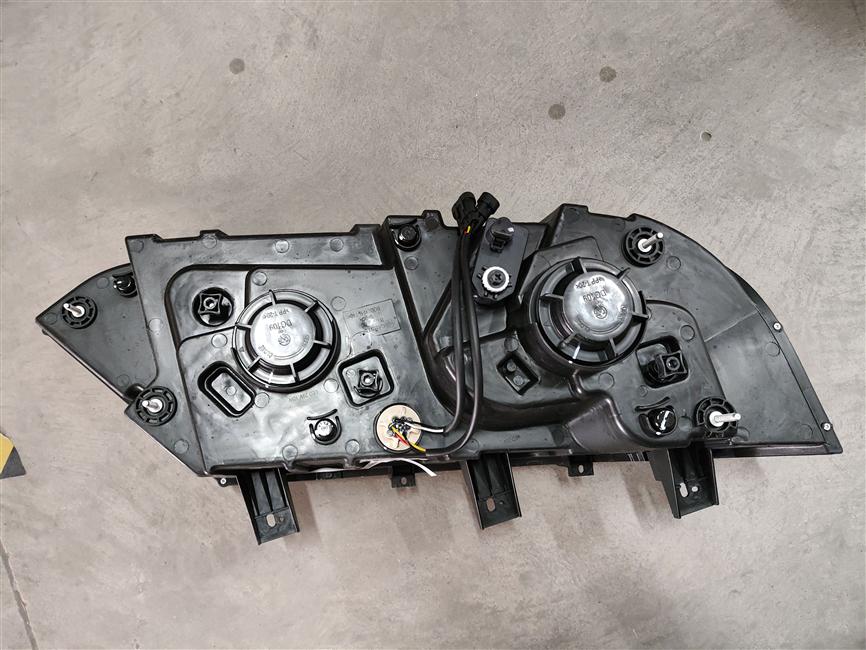 Left combination headlight, QA1597, with dimming motor, 6127AY, left, 24V-1