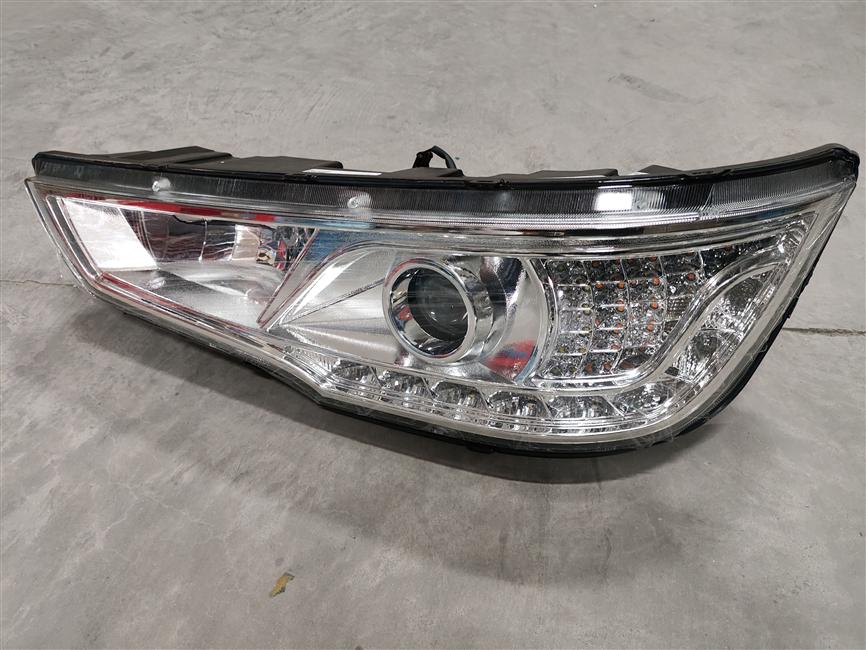 Combined headlight, QA1593, 6106G, left, 24V, with ECE-1