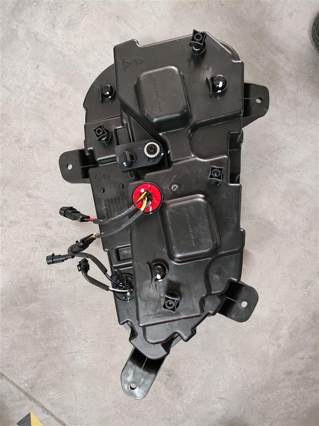 Left combination headlight, QA1959, with dimming motor, 6107G new bus, 24V-1