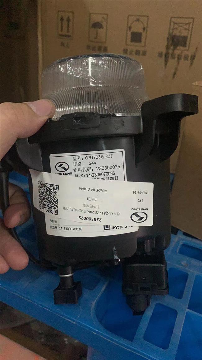 Low beam, QB1723, 24V, with dimming motor, suitable for minibus models-3