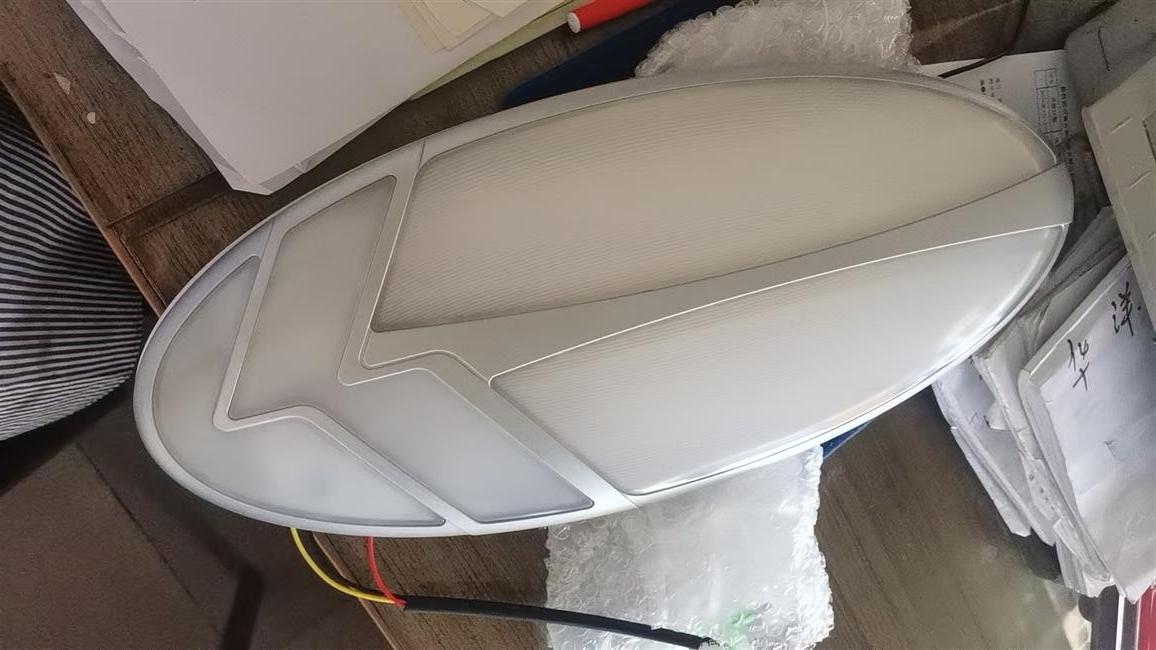 Top light, KINGLONG, road car, 24V, elliptical LED cabin light, JT-1095