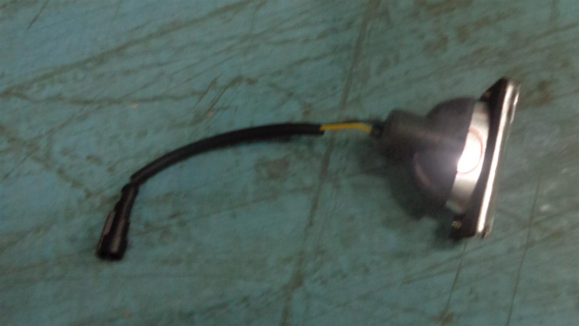 License lamp, WG-2, 24V