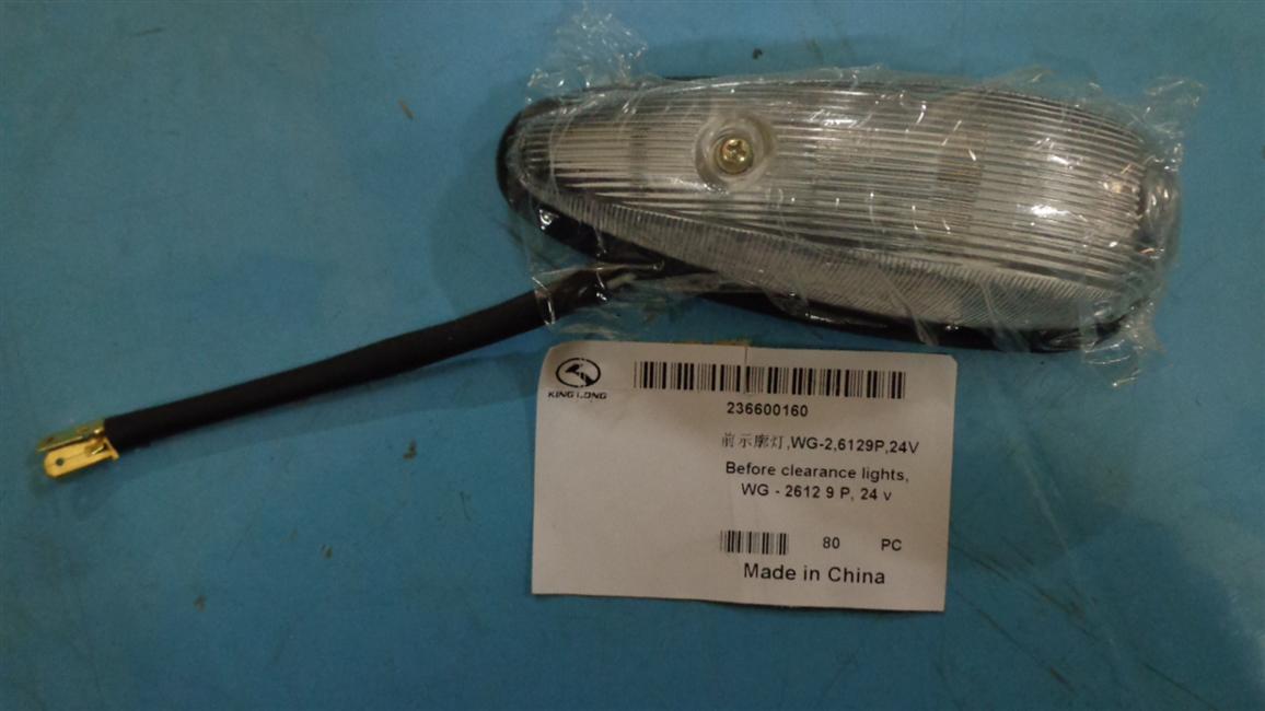 Световой фонарь спереди, WG-2, 6129P, 24V