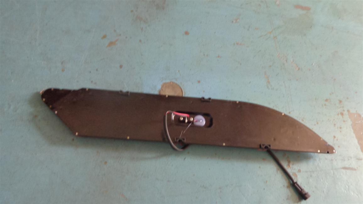 Decorative lights on the right side, tourist bus, 24V-1