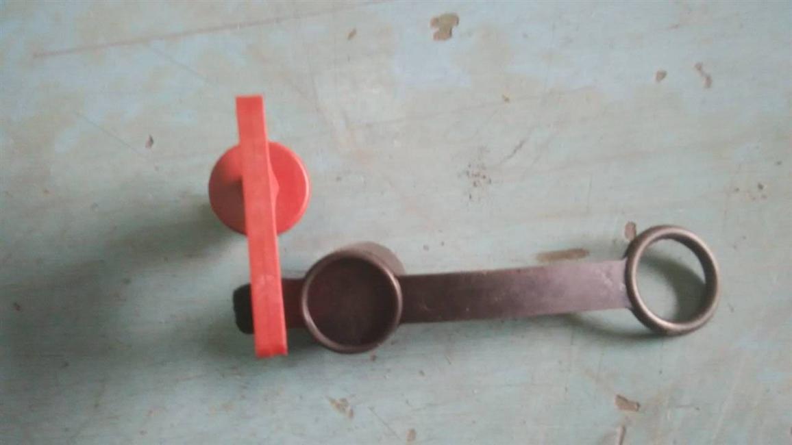 Power main switch-key sheath, 238700180-1