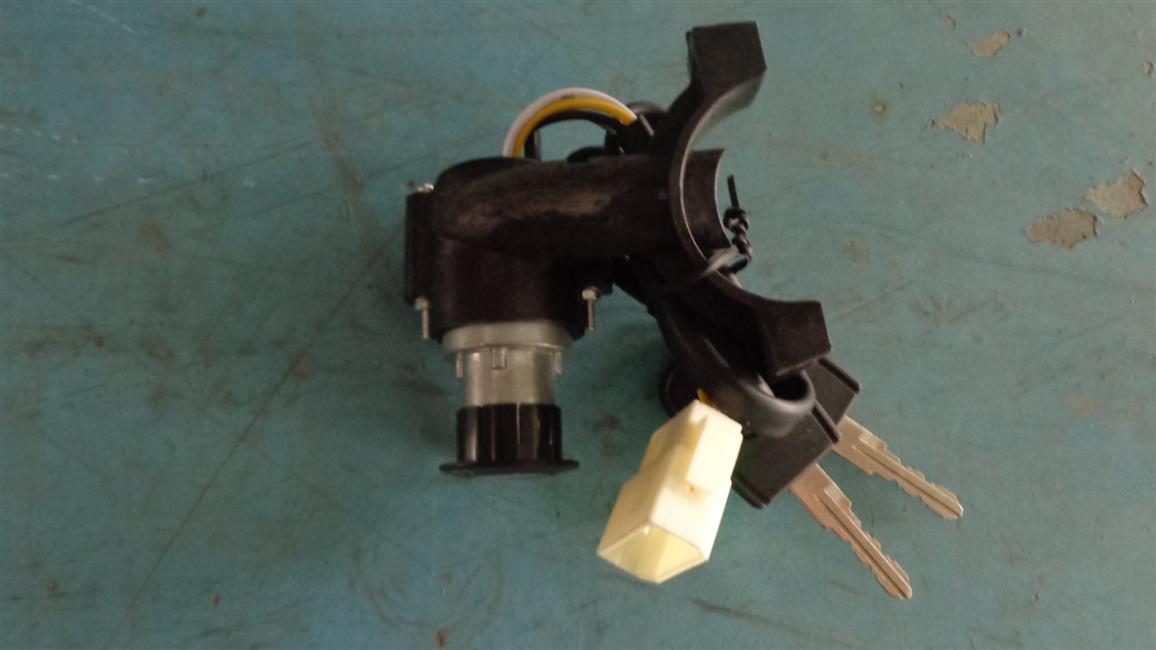 Ignition lock, 2 keys, DJ plug-in, with multi-function steering wheel (Vanlong)
