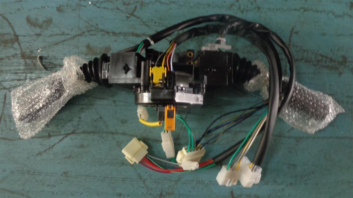 Combination switch, with retarder handle, DJ plug-in, with clock spring, with multi-function steering wheel-1