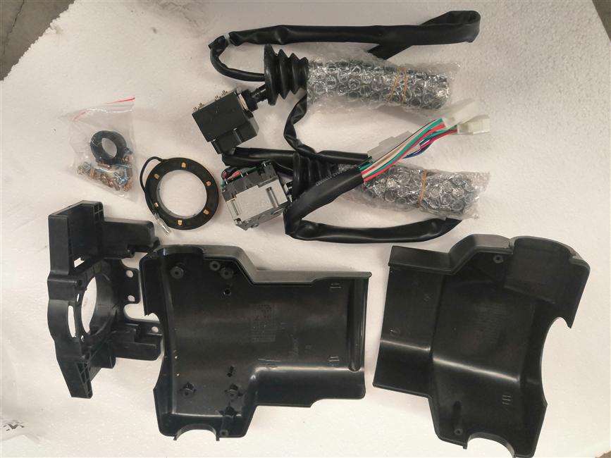 Combination switch, no retarder/exhaust brake handle, DJ plug-in, no clock spring-1