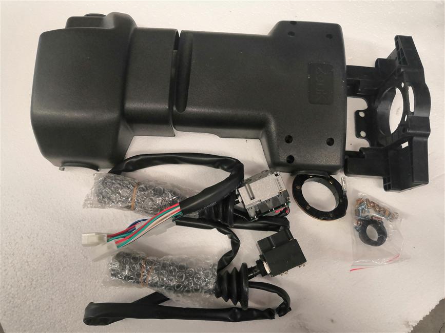 Combination switch, no retarder/exhaust brake handle, DJ plug-in, no clock spring-2