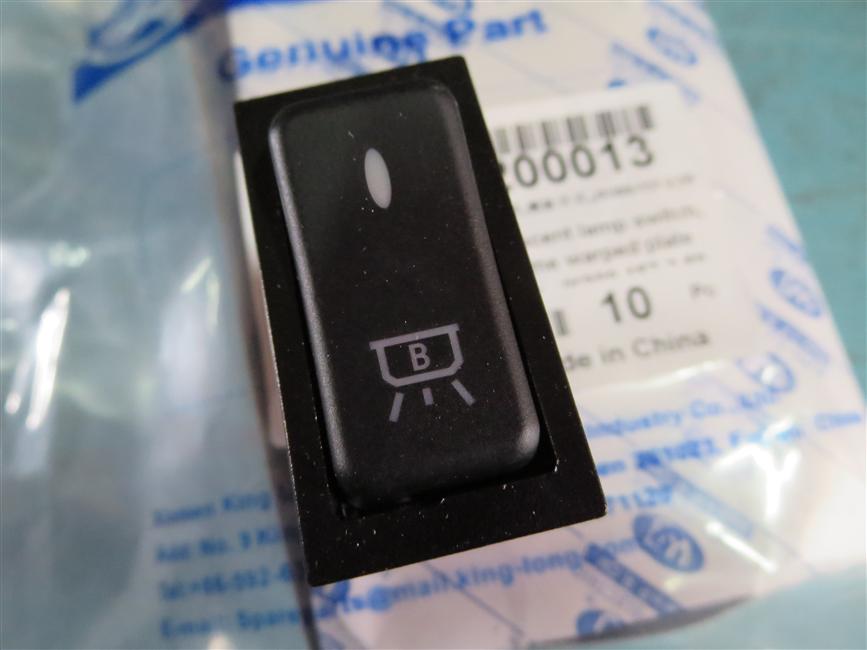 Fluorescent switch, rocker switch, JK989-157-2.59-1