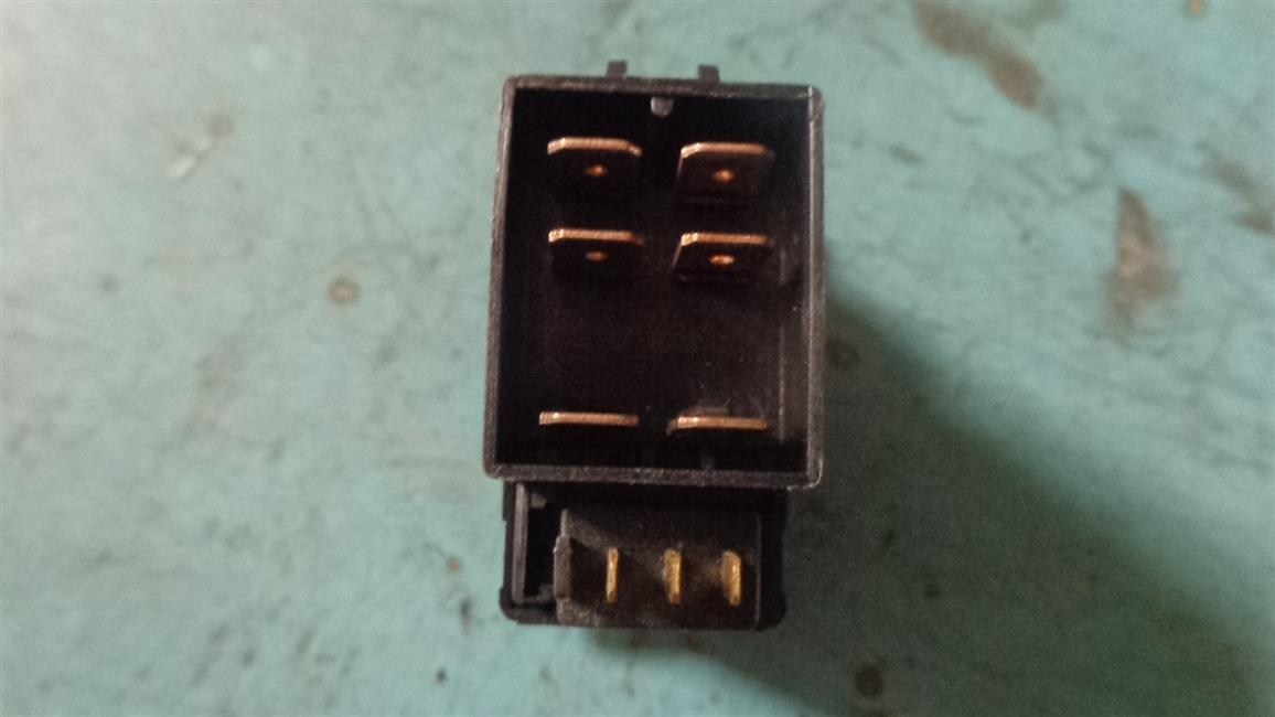 Porte invité 2 interrupteur, basculeur, JK989-057-3.59, rouge-2