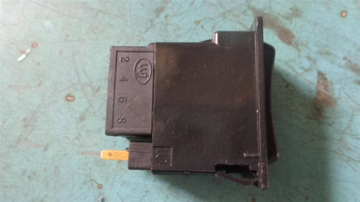 Porte invité 2 interrupteur, basculeur, JK989-057-3.59, rouge-3