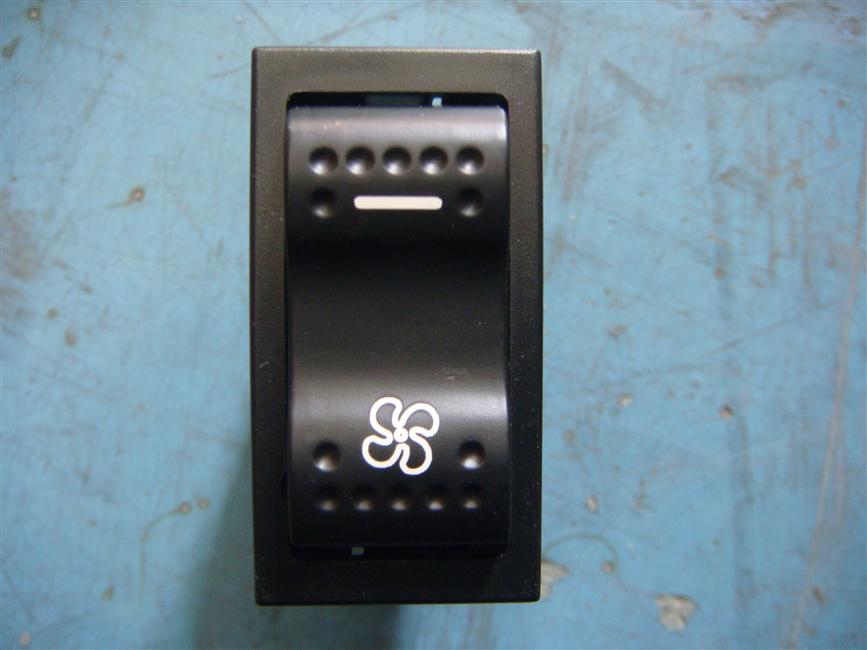 Ventilation fan switch, rocker switch, JK938B-052/Suzhou Transportation-1