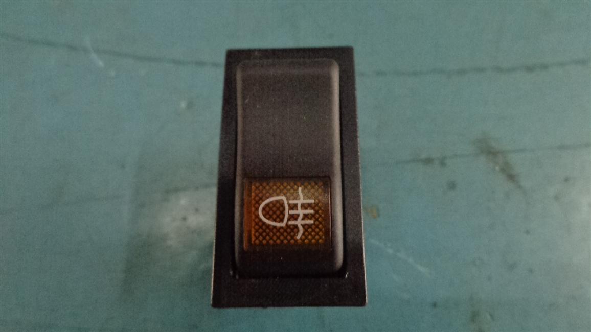 Rear fog light switch, rocker switch, JK938A-159-2.22/Suzhou Transportation