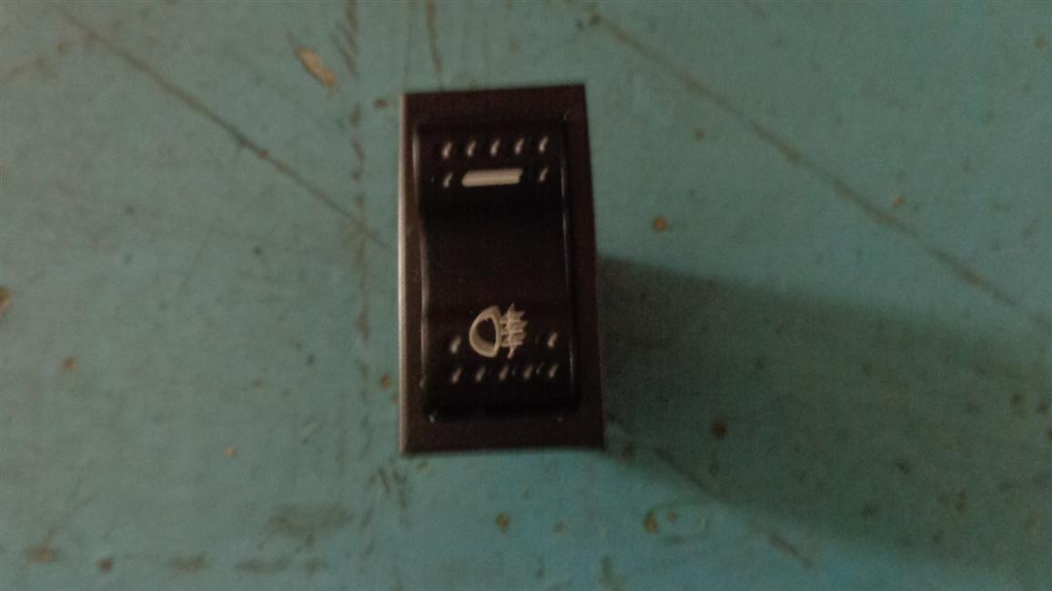 Rear fog light switch, rocker switch, JK938B-157/Suzhou Traffic-1