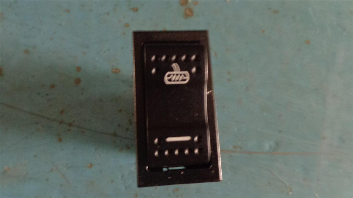 Rearview mirror defrosting switch, rocker switch, JK938B-157-1