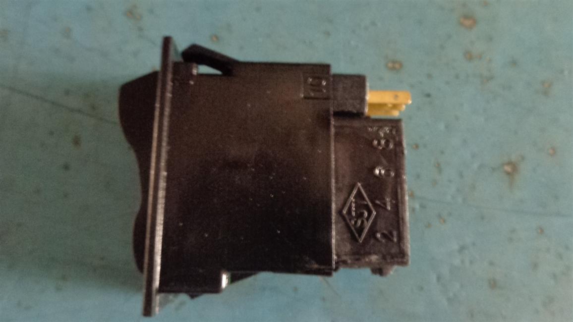 Rearview mirror defrosting switch, rocker switch, JK938B-157-2