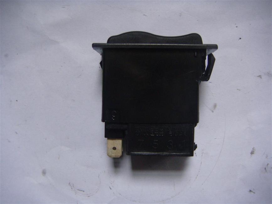 Guest door 2 switch, rocker switch, JK938A-057, red