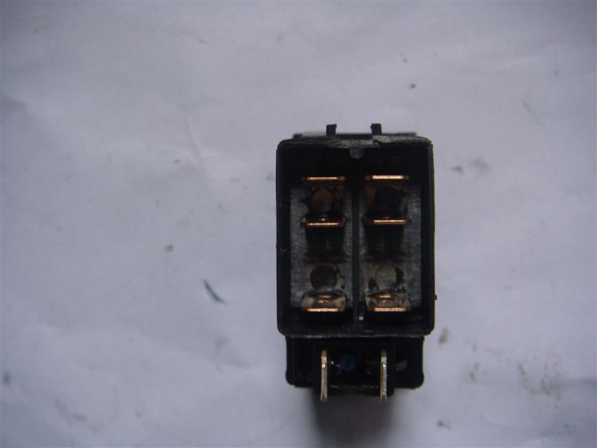 Guest door 2 switch, rocker switch, JK938A-057, red-1