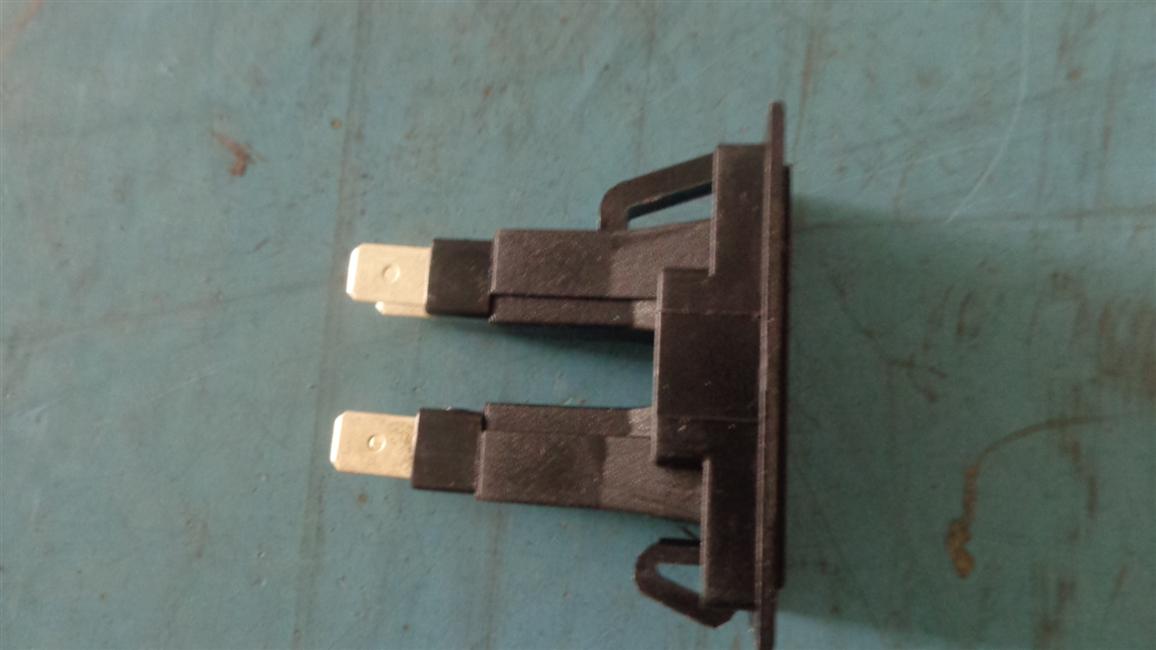 Tableau lumineux indicateur, voyant de charge double feu, rouge