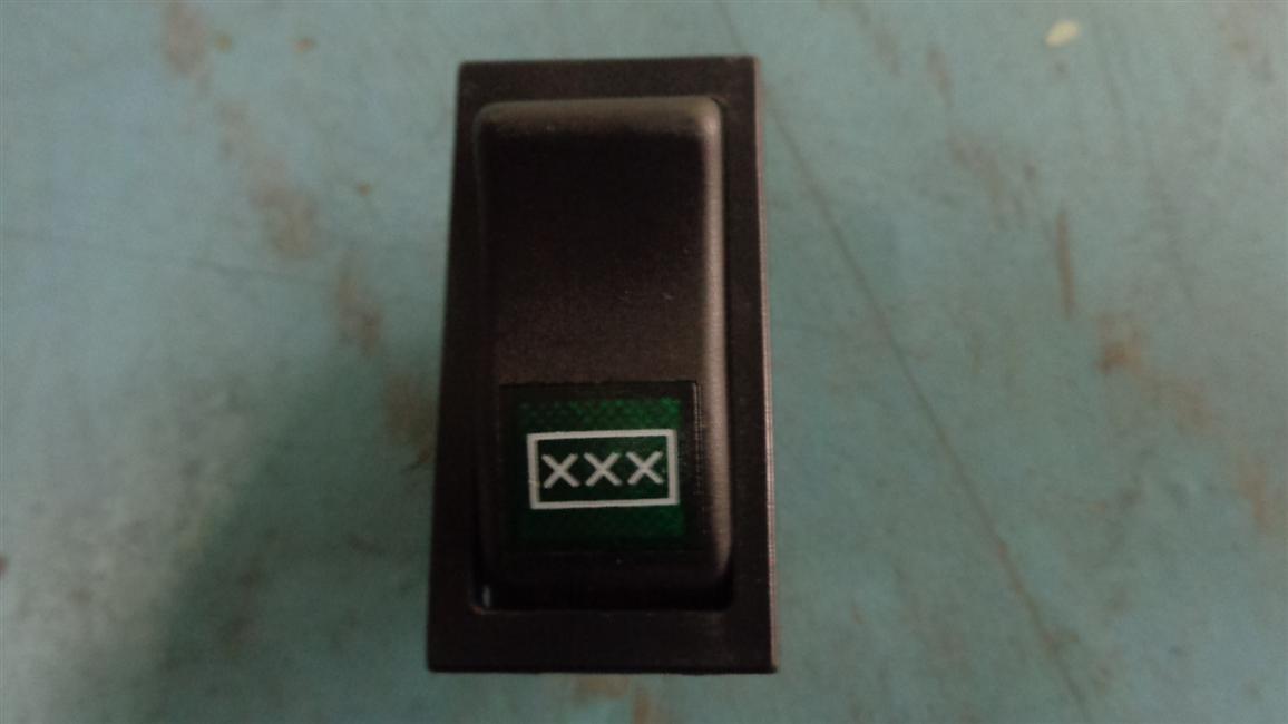 Inner street sign switch, rocker switch, JK938A-002-3