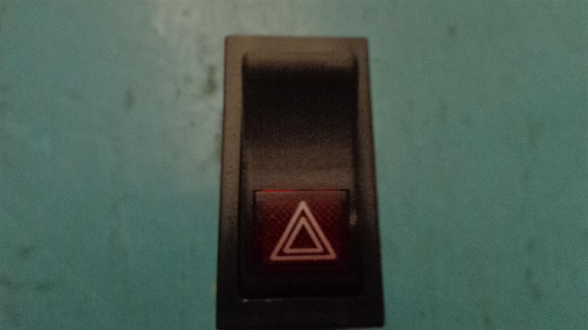 Emergency switch, rocker switch, JK938A-157-2.4, red cover