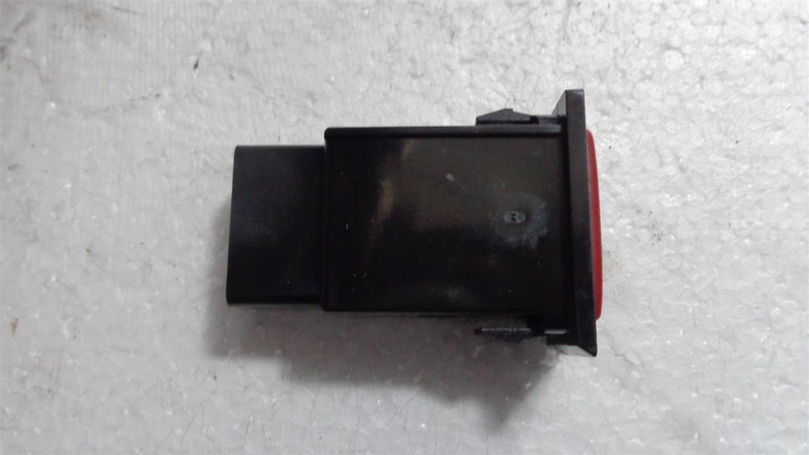 Interrupteur, avertisseur de danger, simple pièce, noir, KS-3