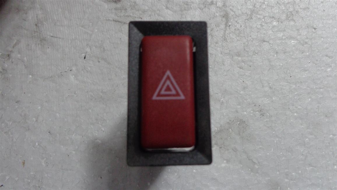 Interrupteur, avertisseur de danger, simple pièce, noir, KS-2