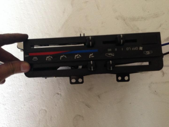 Control panel, Jiangyin all-time success, air conditioning control panel, left rudder, 99 models, gray, KS-2