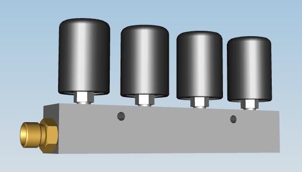 Датчик давления воздуха, JC 000 070, 4-скоростной сигнал