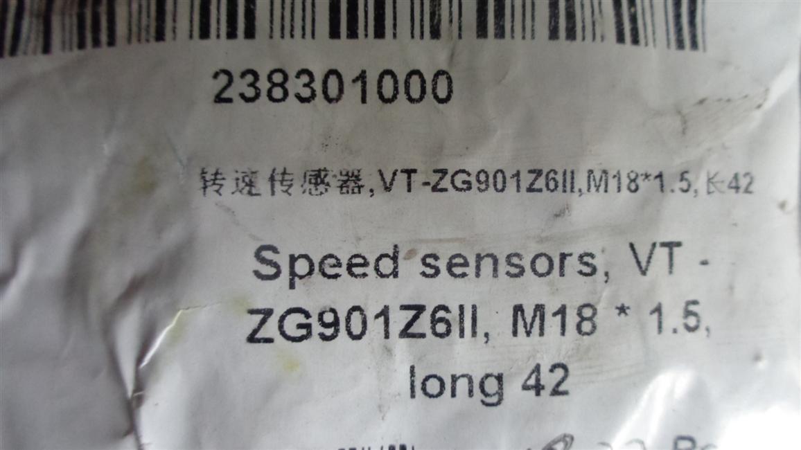 Датчик скорости VT-ZG901Z6II, M18*1,5, длина 42