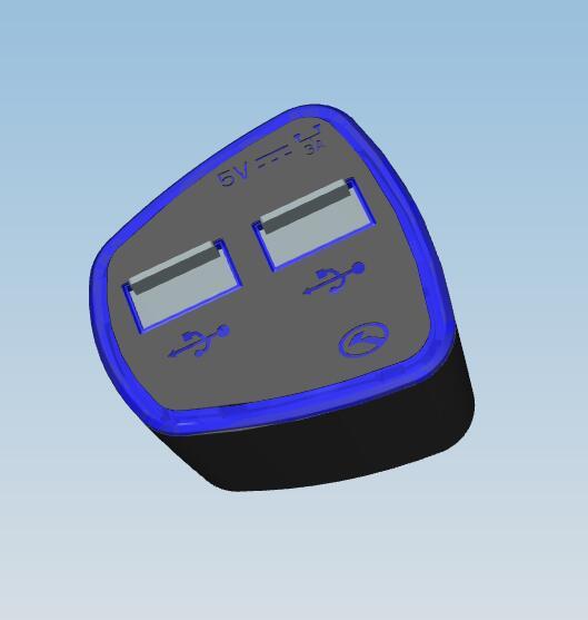 Transformateur, chargeur USB de salle de coussin, ZS-91393, 24V, 5V, 15W
