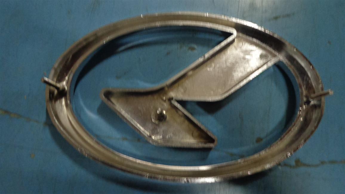 Signage, Chrome plated, New Golden Dragon Trademark Signage, 240-1