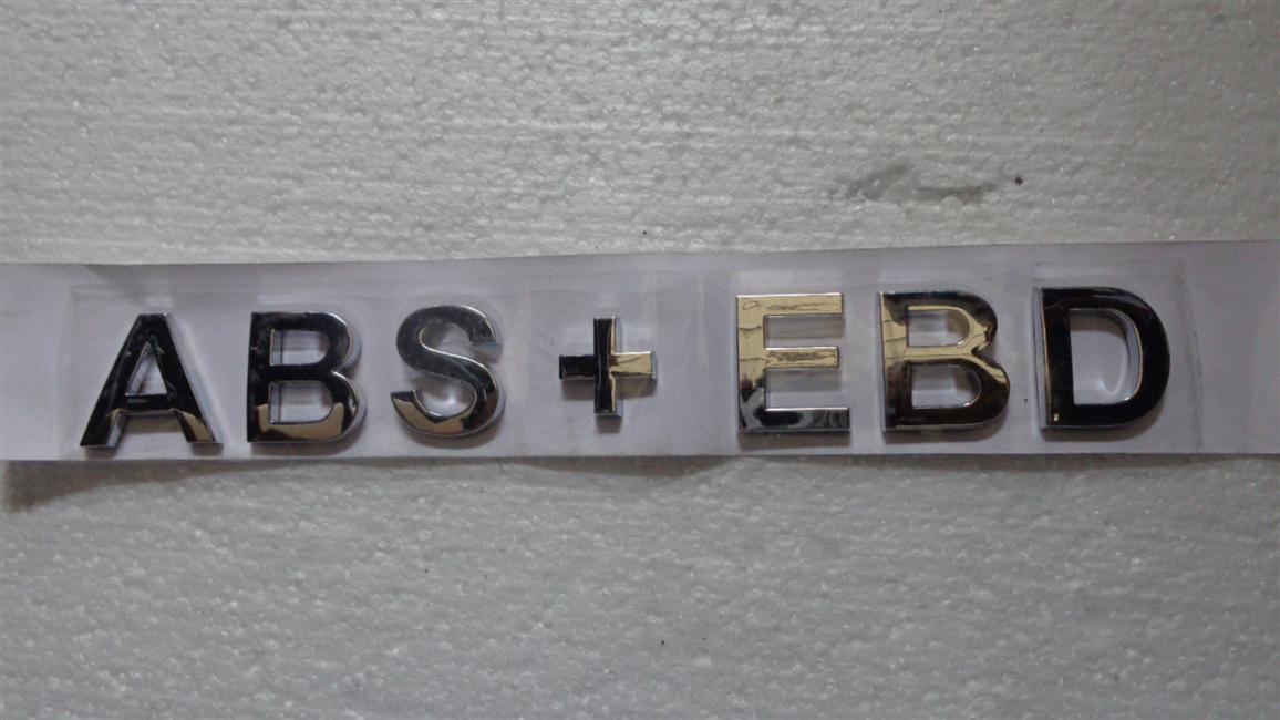 Signage, ABS+EBD-1
