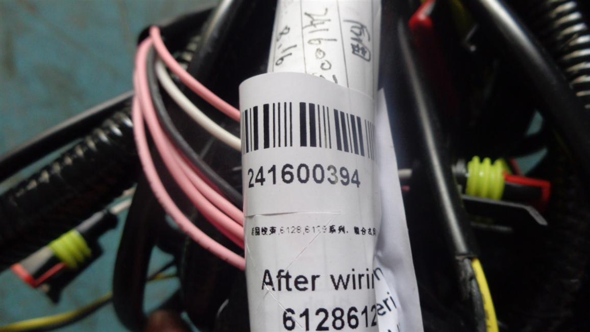 Rear harness, 6128, 6129 series, combined taillight, right outgoing, bus instrument universal, 125℃ temperature resistance