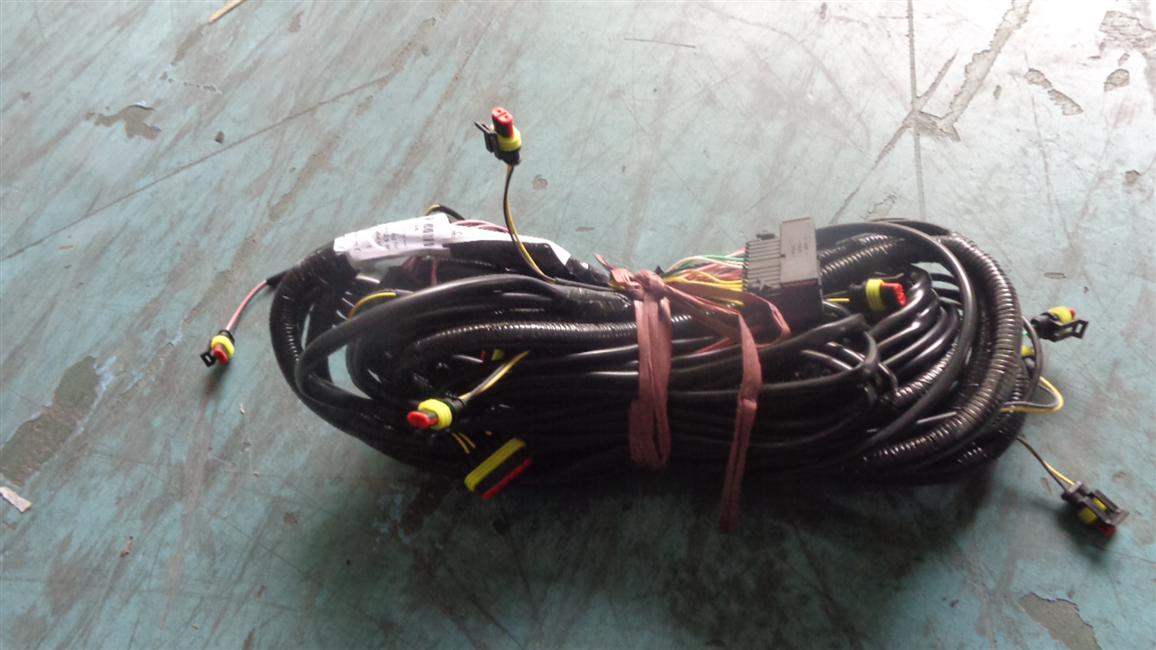 Rear harness, 6128, 6129 series, combined taillight, right outgoing, bus instrument universal, 125℃ temperature resistance-1