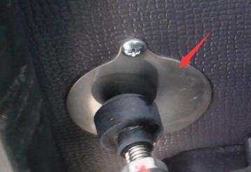 Cover plate, external swing door pump stop collision, stainless steel, D60-1