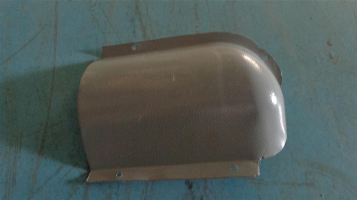 Front left, galvanized plate, plumbing shield end, full load-bearing series model, SR-61 radiator-1