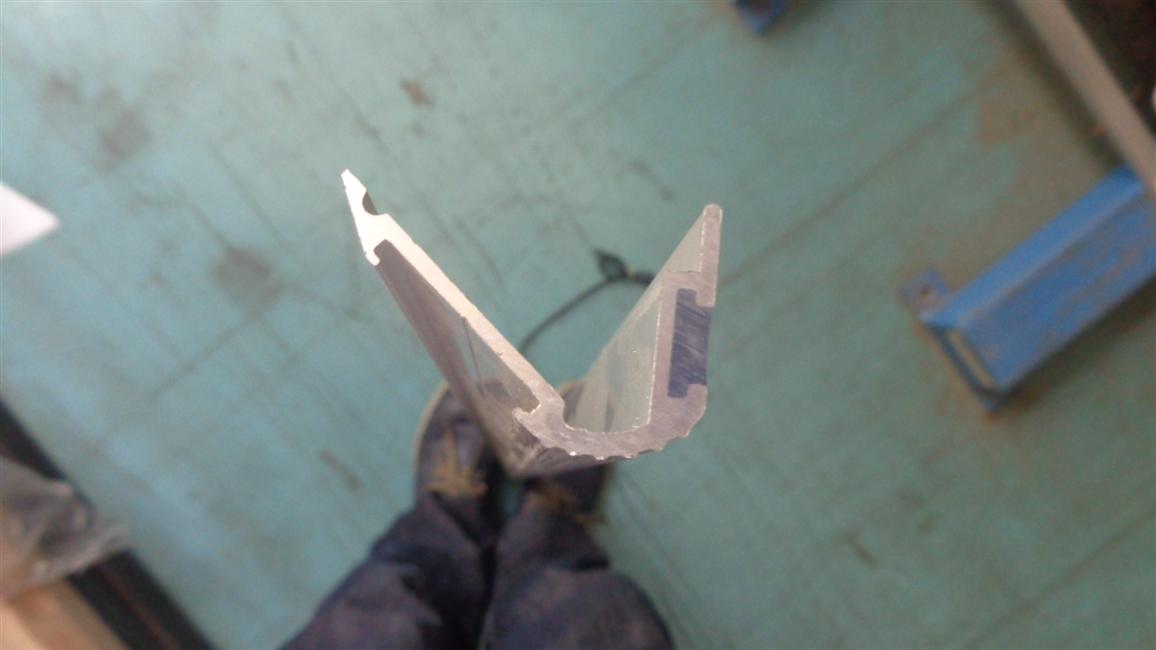 地板灯型材,LED灯,蓝色,XY-5627,下射光