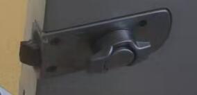 Driver fence door lock, 253400541