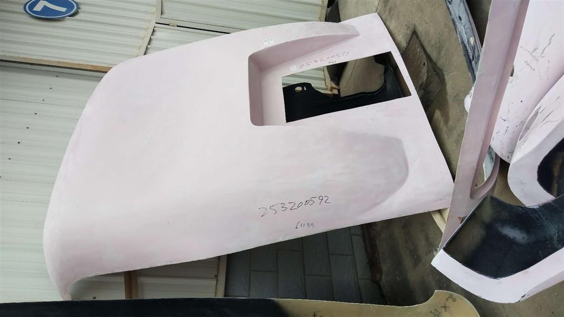 front enclosure, 6119FY , fiberglass, top cover-1