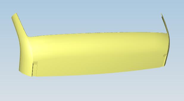 Front closure cover (center), 6607DY, DC04