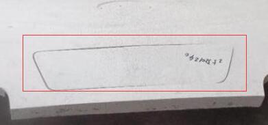 Front closure cover, 6127Y, glass steel