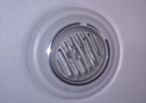 Sortie d'air, RW80-2,6901AY, gris et blanc