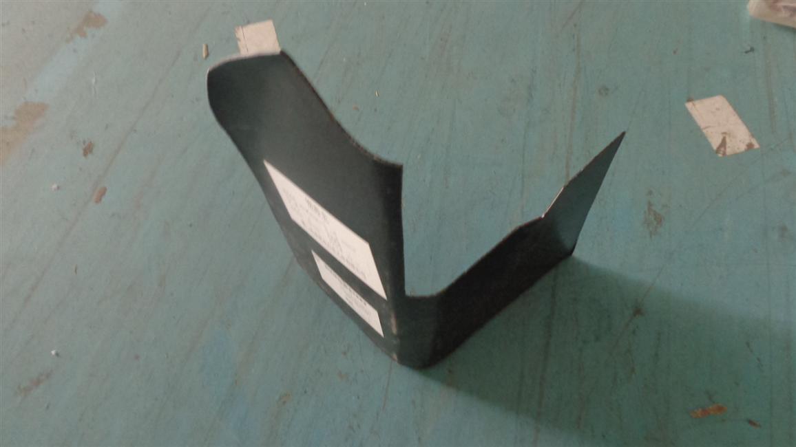 Under-dash panel sealing, 6800Y, ABS t=3.0-1