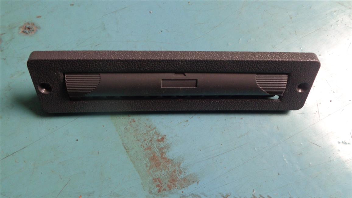 Sortie d'air de la table des instruments, bande longue, noir, utilisé pour le dégivrage, 6129Y, L=150-2