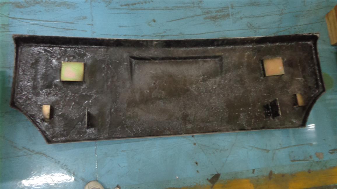 Передний бампер, 6129Y, стекловолокно, встроенное-1