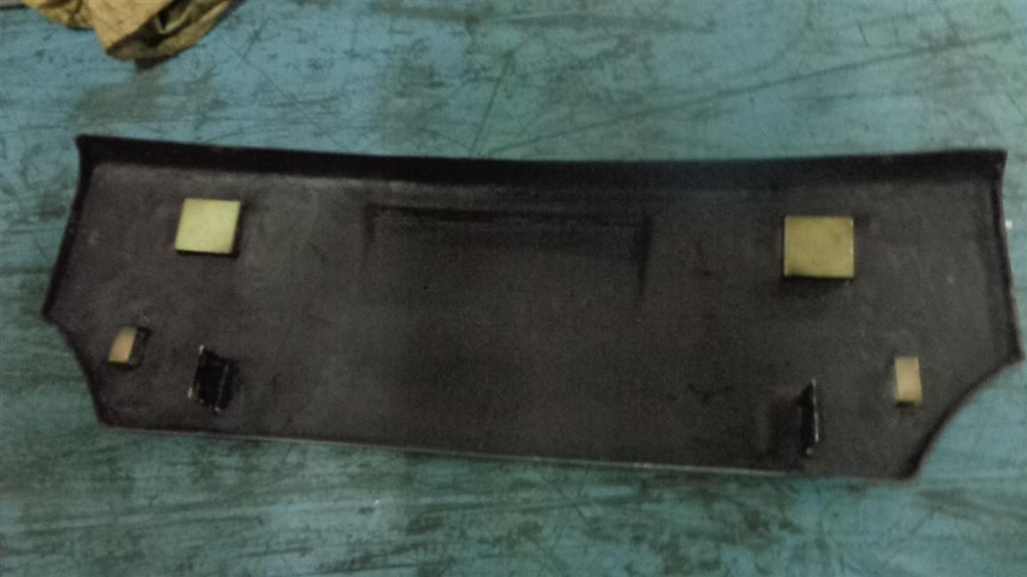 Передний бампер, 6129Y2, стекловолокно, встроенное